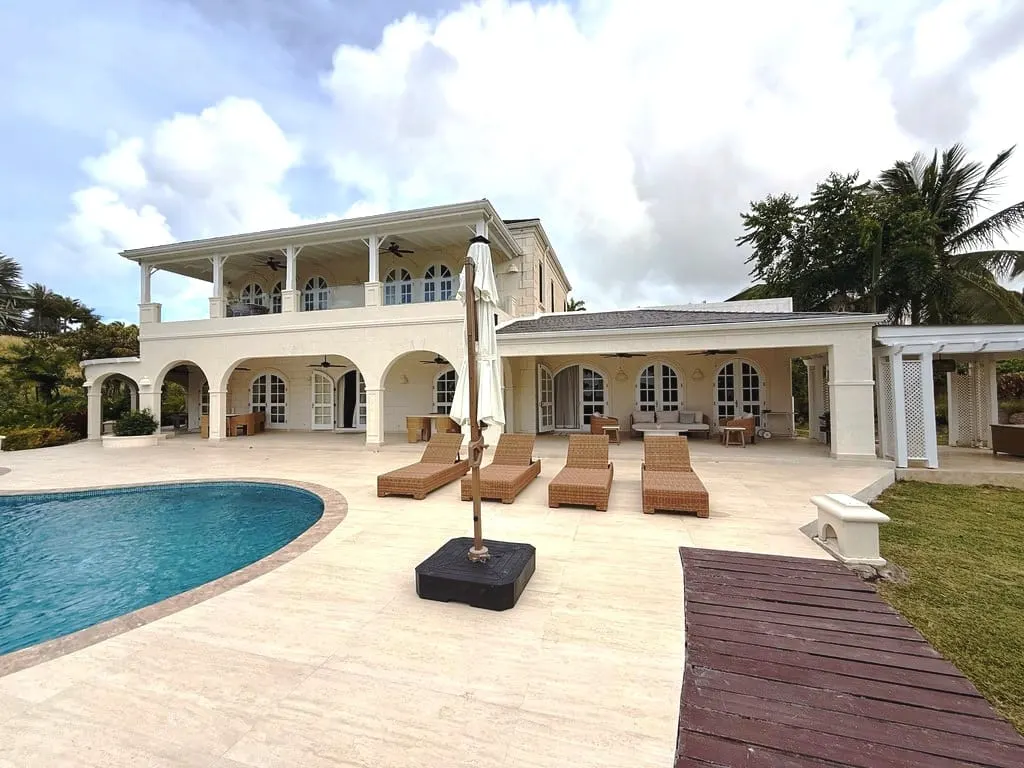 Villa and outdoor living space in St James, Barbados